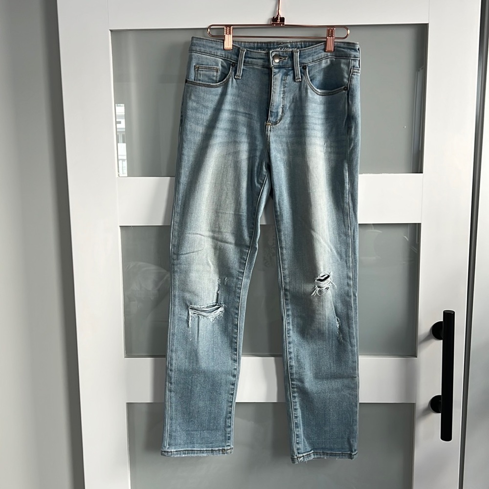 Soft Stretchy Straight Leg Jeans